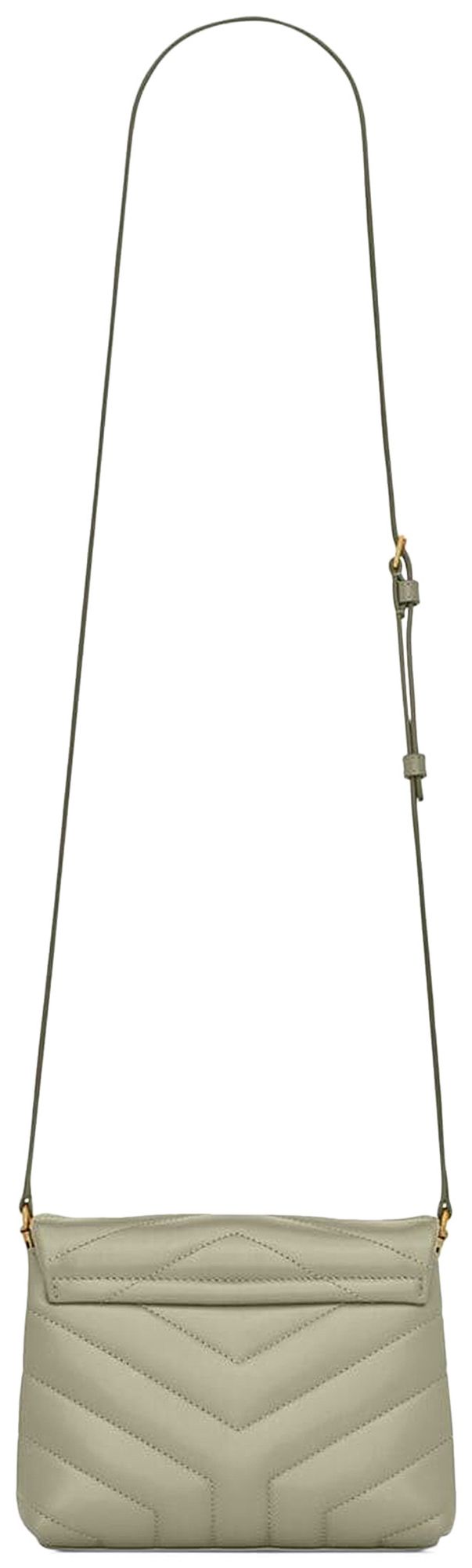 Saint Laurent Loulou Toy Crossbody Bag Light Sage