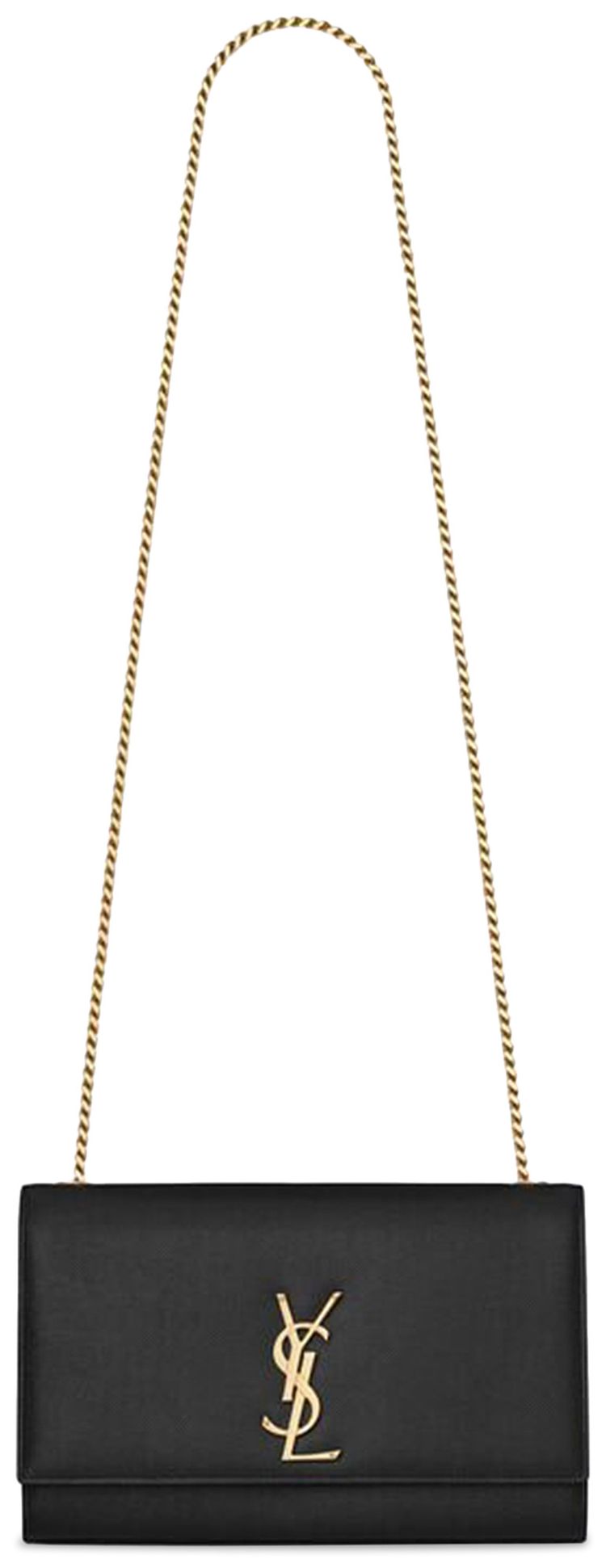 Saint Laurent Kate Medium Chain Bag Black
