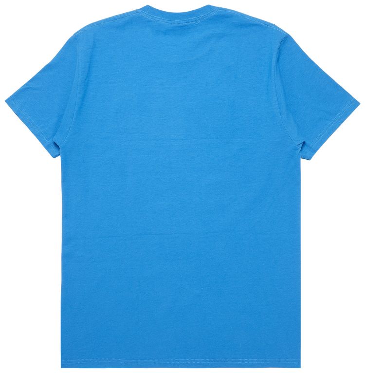 Stussy World Tour Birds Tee Brite Blue