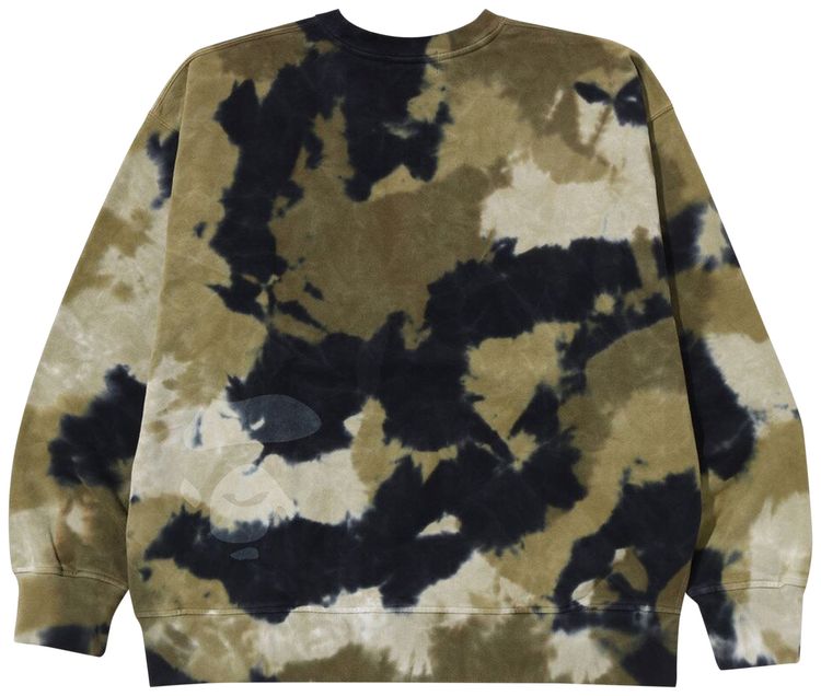 BAPE Chusen Loose Fit Crewneck Olive Drab