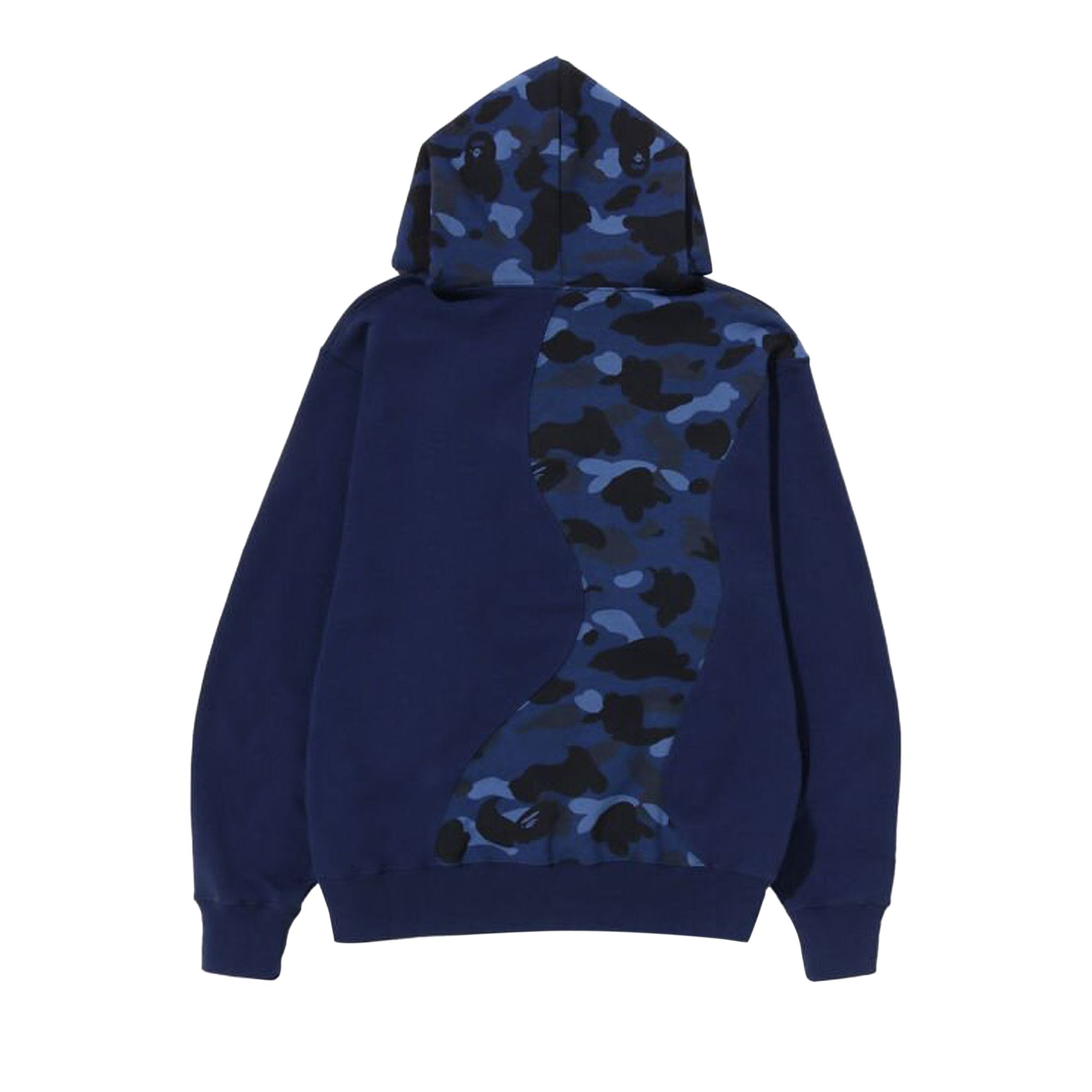 Bape hoodie navy blue best sale