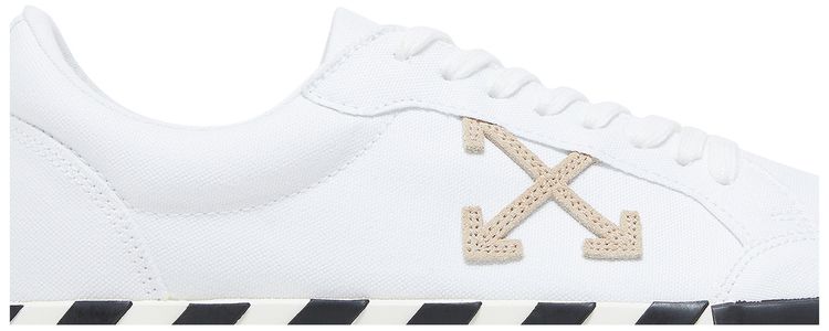 Off White Vulc Sneaker White Black Sand