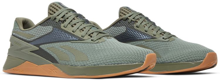 Reebok Nano X3 Hunter Green Gum
