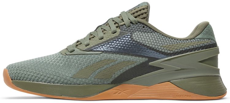 Reebok Nano X3 Hunter Green Gum