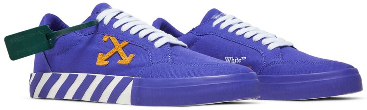 Off White Vulc Sneaker Ultra Violet Yellow
