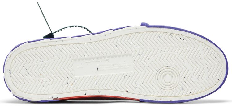 Off White Vulc Sneaker Ultra Violet Yellow