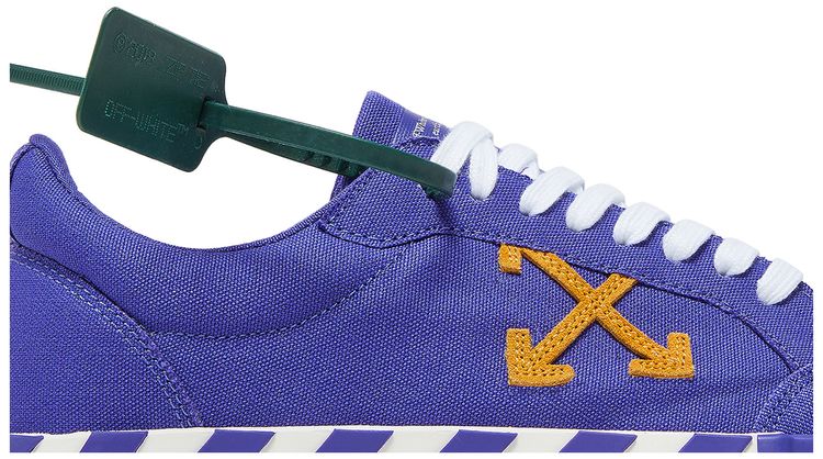 Off White Vulc Sneaker Ultra Violet Yellow