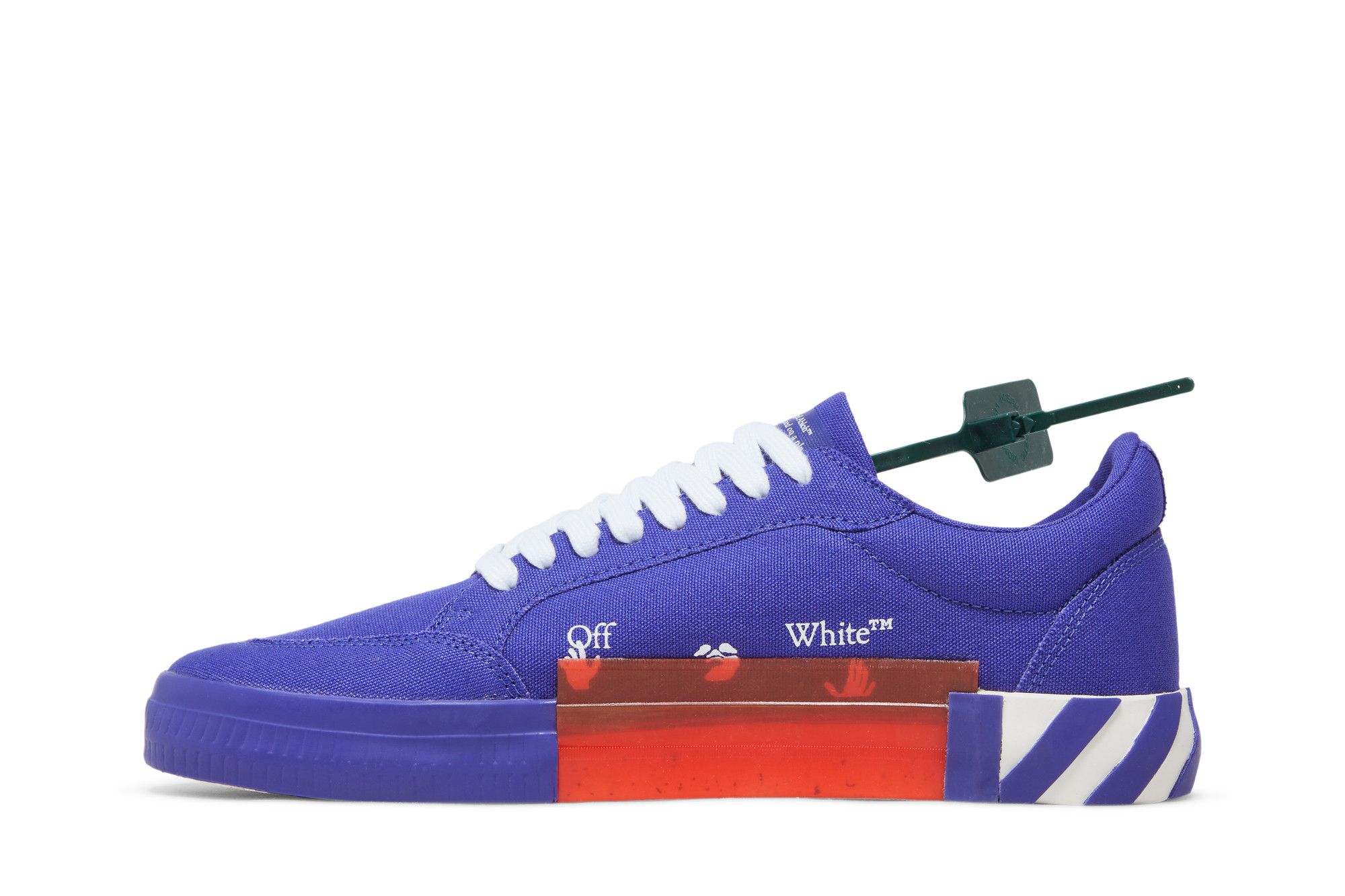 Off white vulc checkered top