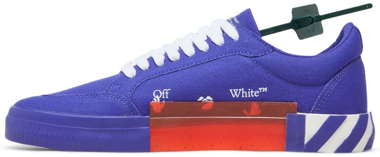 Off White Vulc Sneaker Ultra Violet Yellow