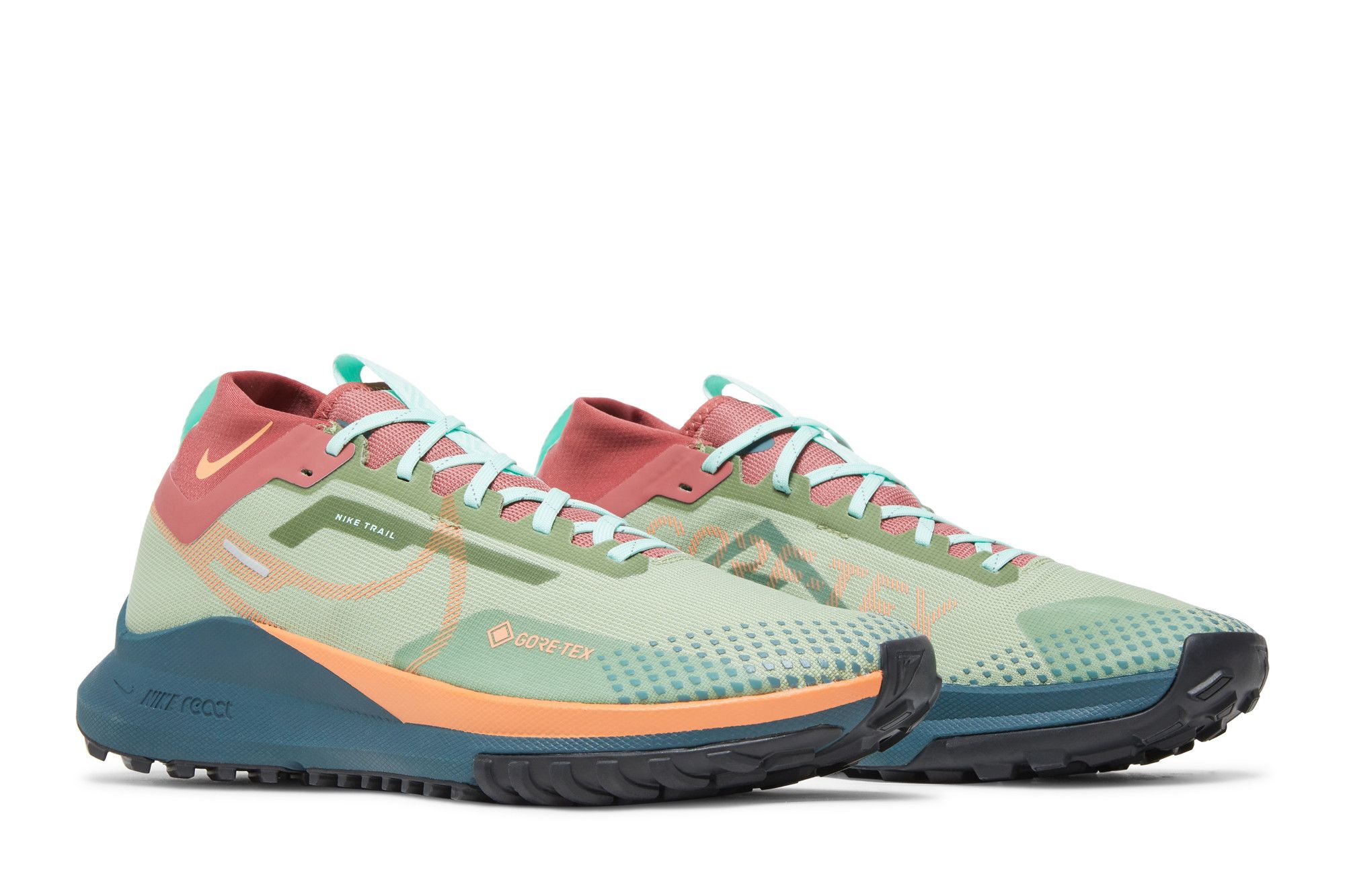 Buy React Pegasus Trail 4 GORE TEX Alligator Orange Trance DJ7926 300 GOAT