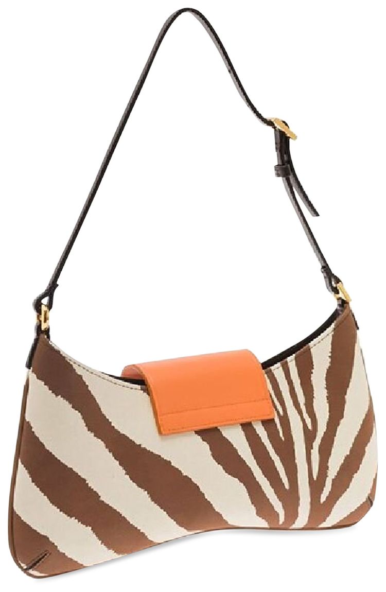 Jacquemus Le Bisou Imprime Zebre Brown