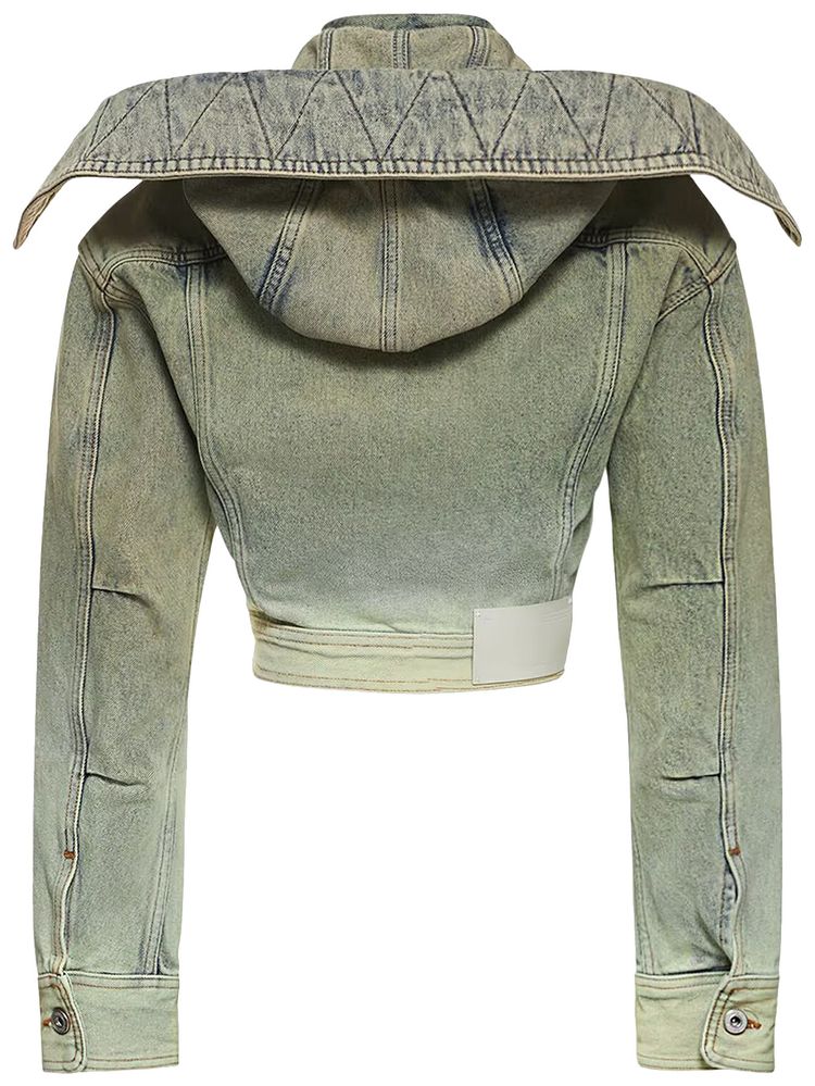 Off White Toybox Laundry Hooded Jacket Mint