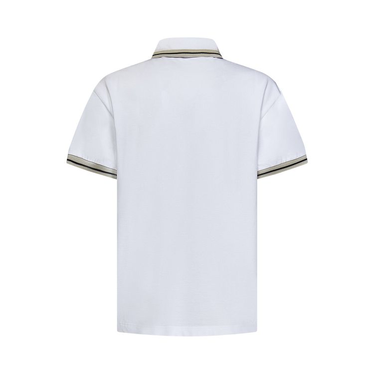 Palm Angels Classic Logo Polo Shirt WhiteBlack