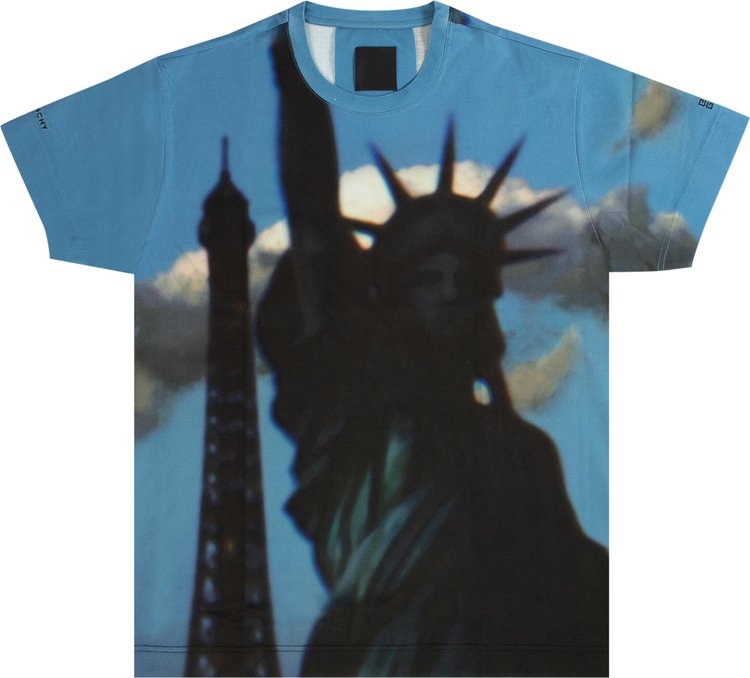 Buy Givenchy Statue Of Liberty Oversized T-Shirt 'Multicolor ...