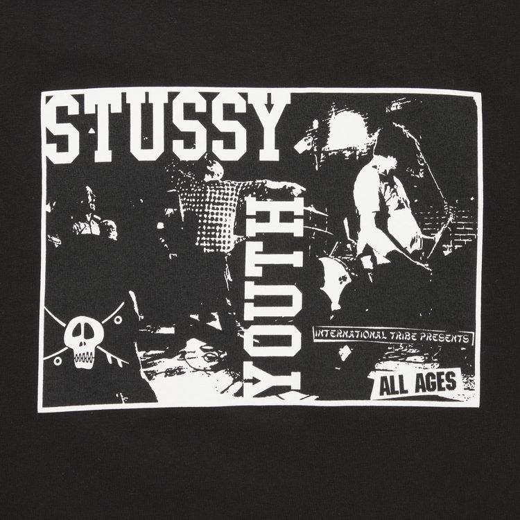 Stussy Youth Tee Black