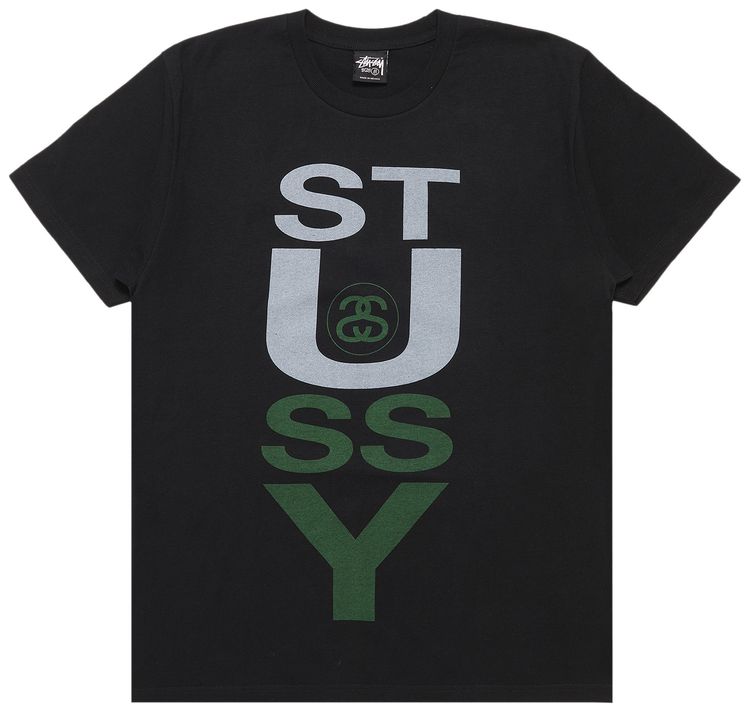 Stussy Billboard Vintage Tee Black