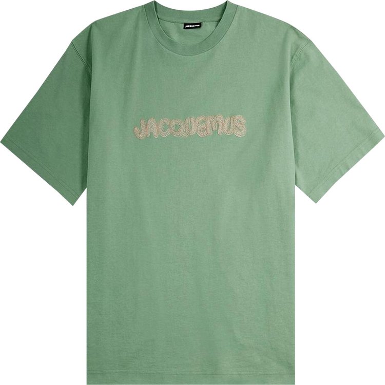 Jacquemus Raphia T-Shirt 'Green'