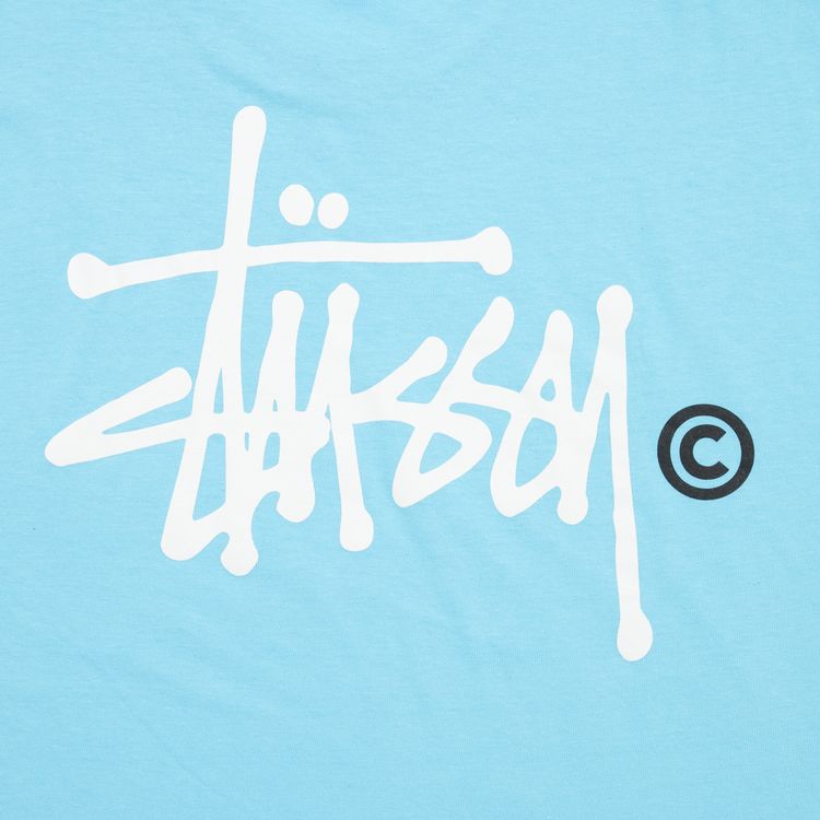 Stussy Basic Logo Tee Teal