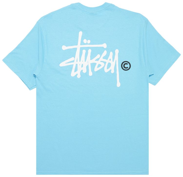 Stussy Basic Logo Tee Teal
