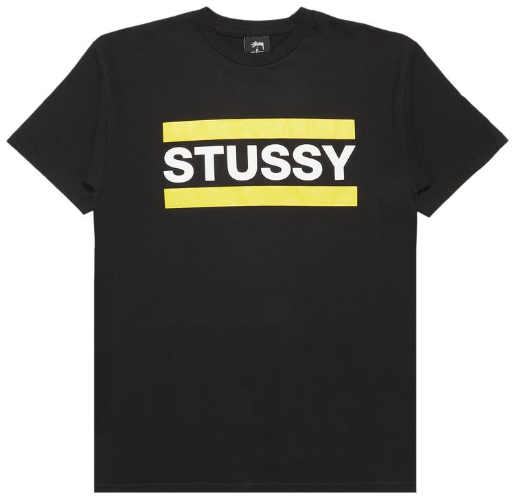 Stussy Bars Tee Black
