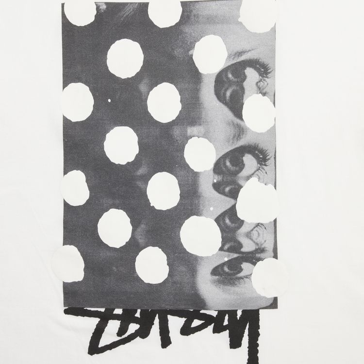 Stussy Eye Dots Tee White