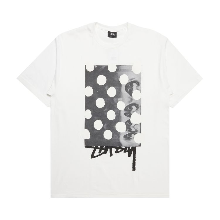 Stussy Eye Dots Tee White