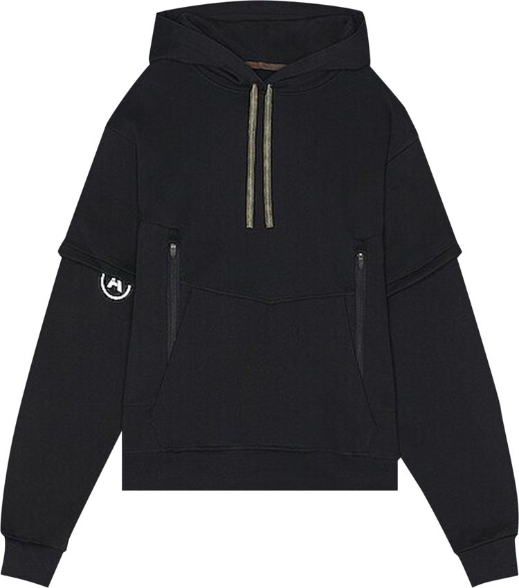 Acronym Hooded Sweatshirt 'Black'