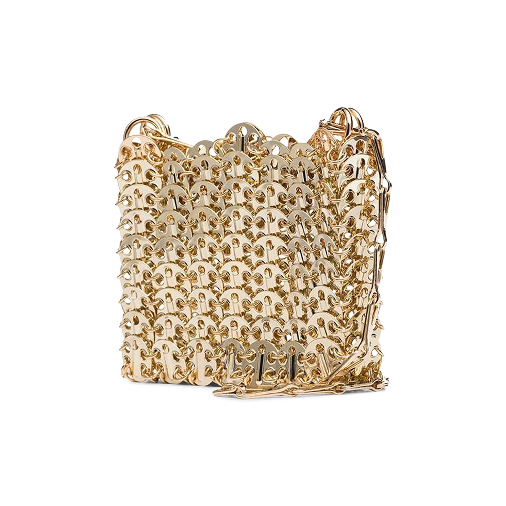 ショルダーバッグ・ポシェット Rabanne SHOULDER BAG (20PSS0127MET002 P711) ICONIC gold nano 1969 Bag | Rabanne