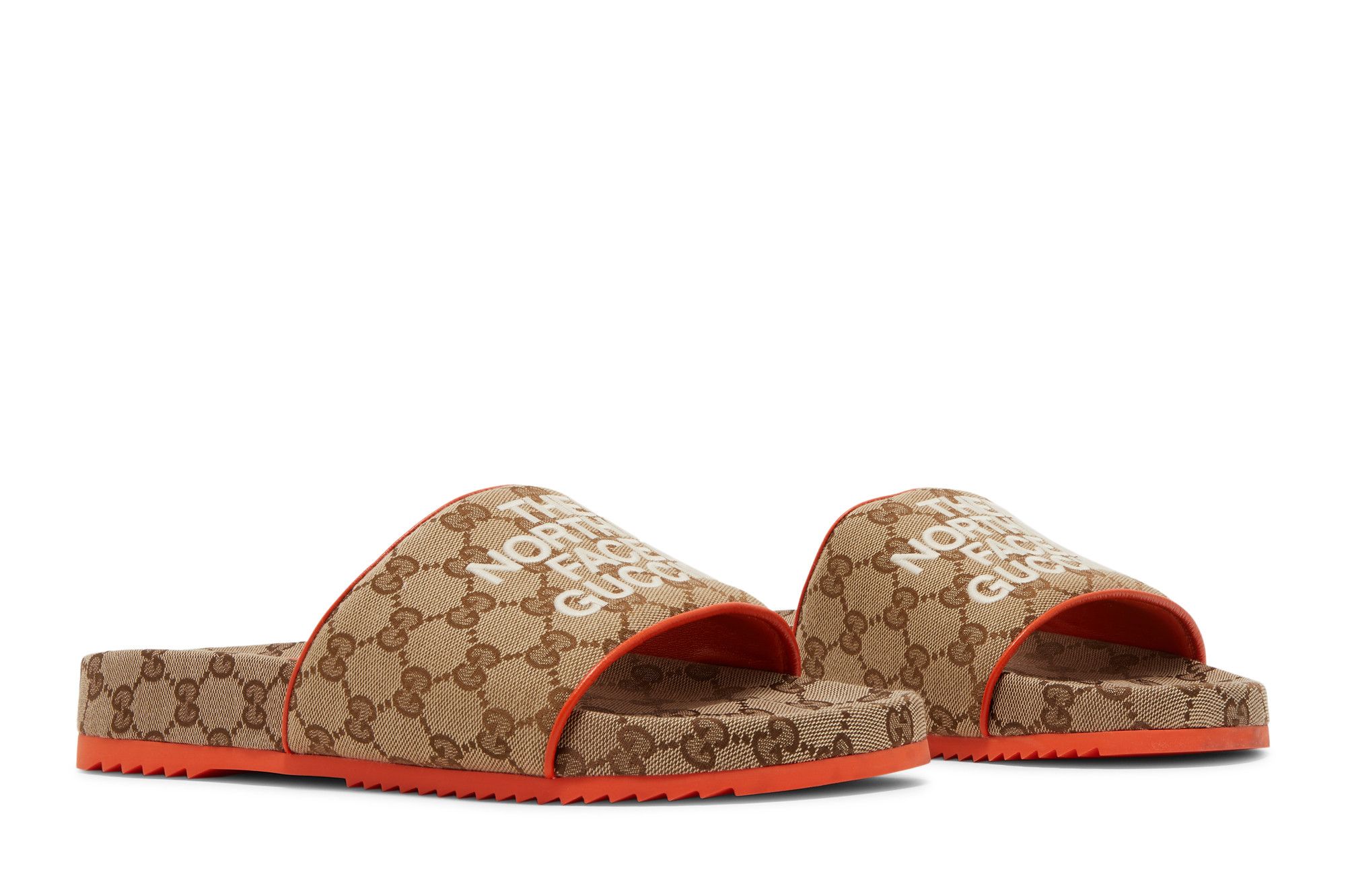 Buy The North Face x Gucci Slide 'Beige Orange' - 679904