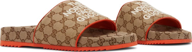 The North Face x Gucci Slide Beige Orange