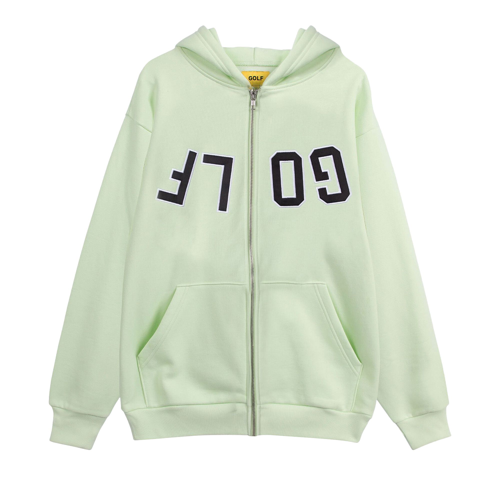 Buy GOLF WANG College Zip Hoodie Seafoam Green SS23F1002 GOAT