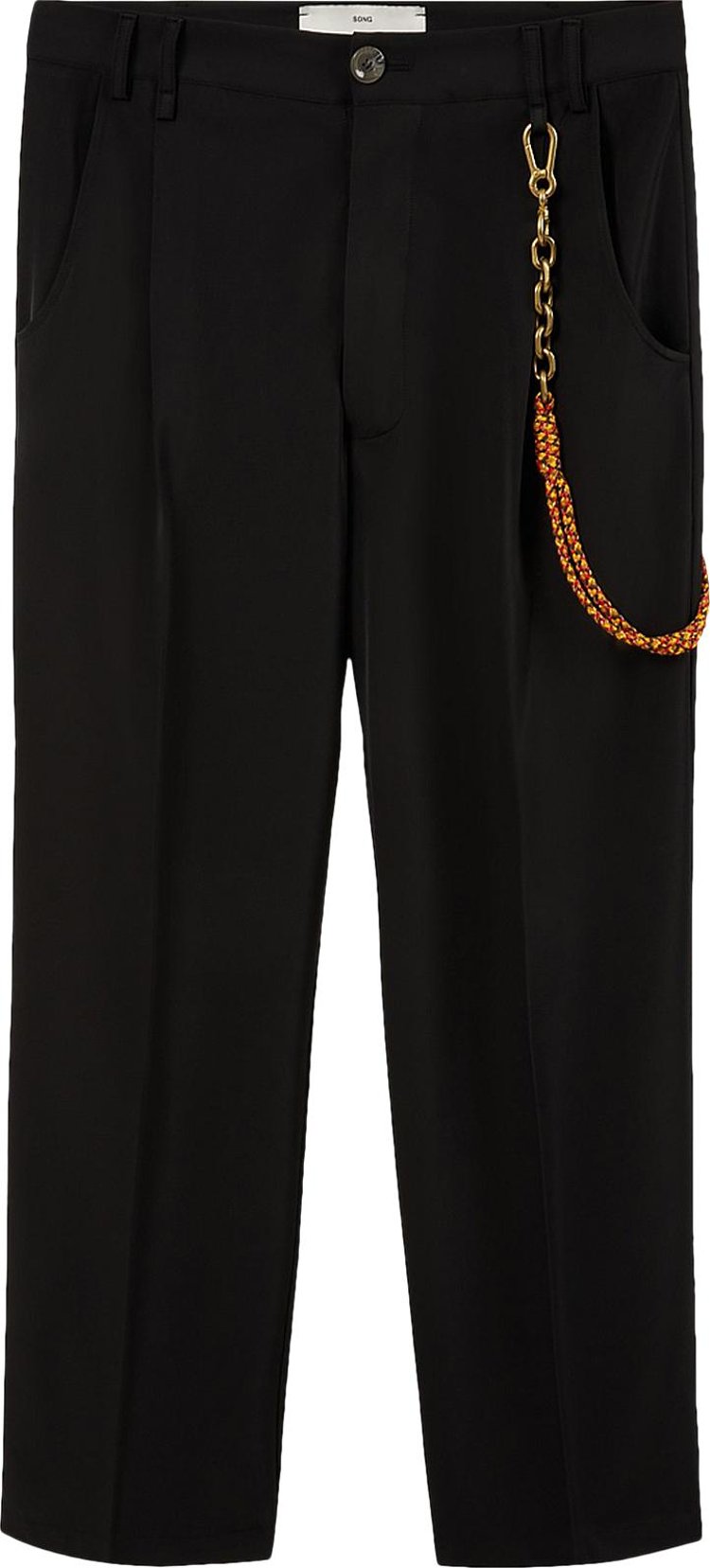 Song for the Mute Loose Pleated Pant 'Black'