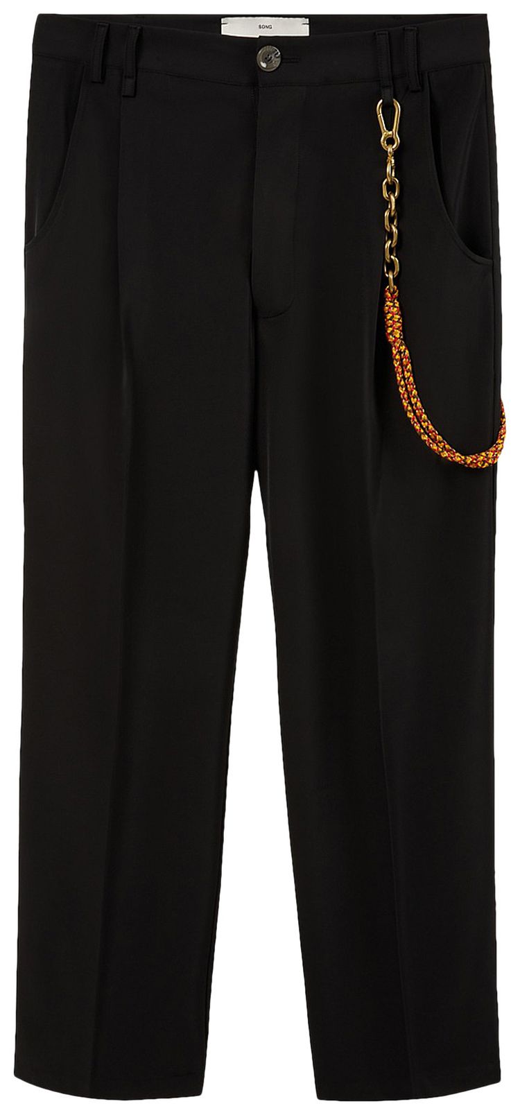 Song for the Mute Loose Pleated Pant Black