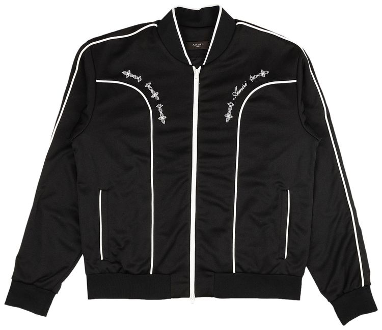 Amiri Western Track Jacket Black