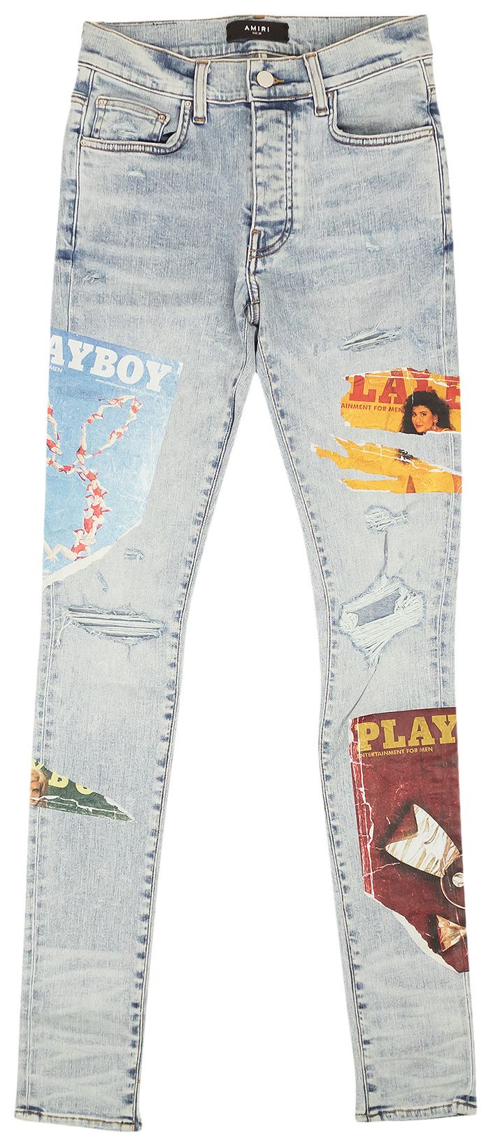 Buy Amiri x Playboy Magazine Jean #39 Blue #39 MDS081 489 BLUE GOAT