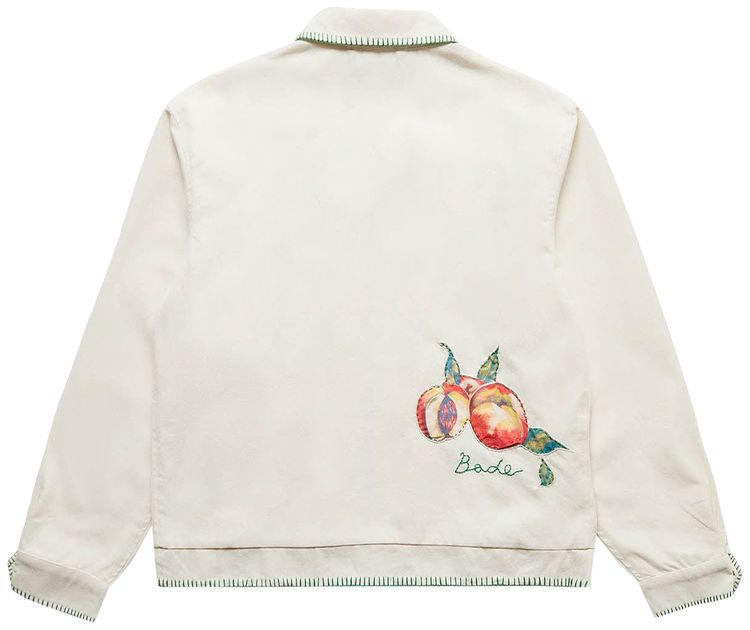 Bode Georgia Peach Jacket White
