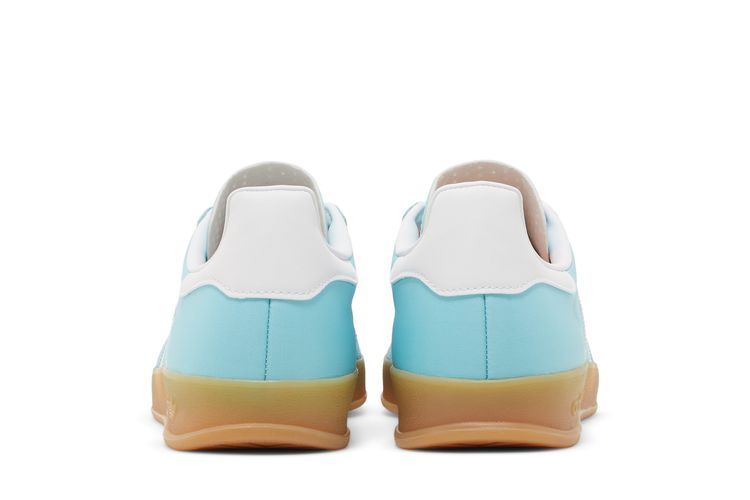 adidas gazelle silver green womens Adidas Gazelle Indoor Preloved Blue White Gum (HQ9017)