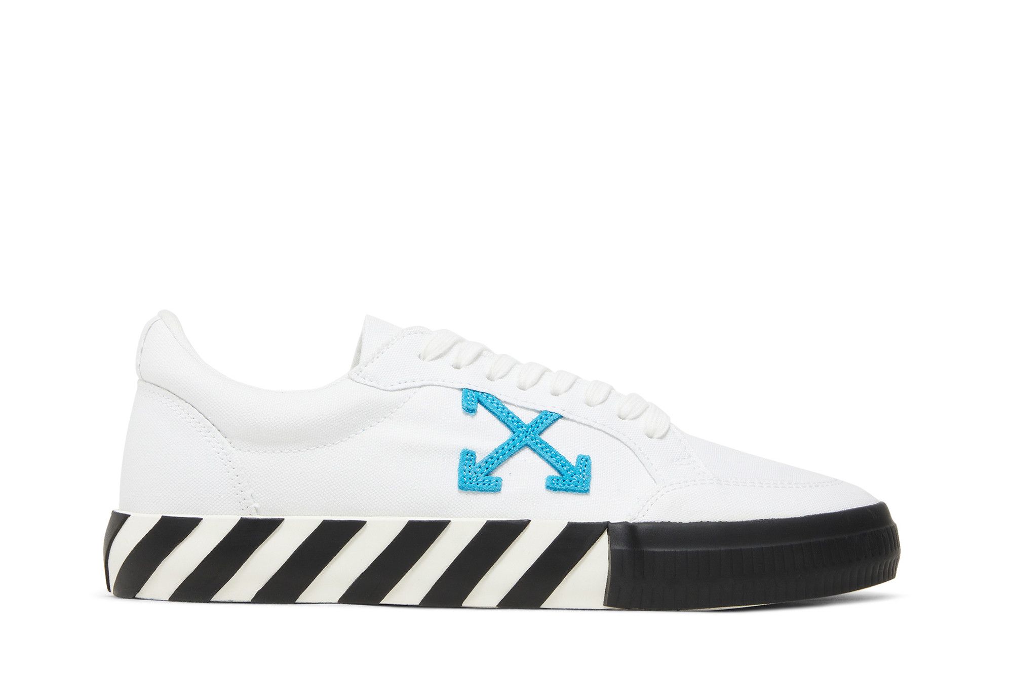 Buy Off White Vulc Sneaker White Blue 2023 OMIA085S23FAB001