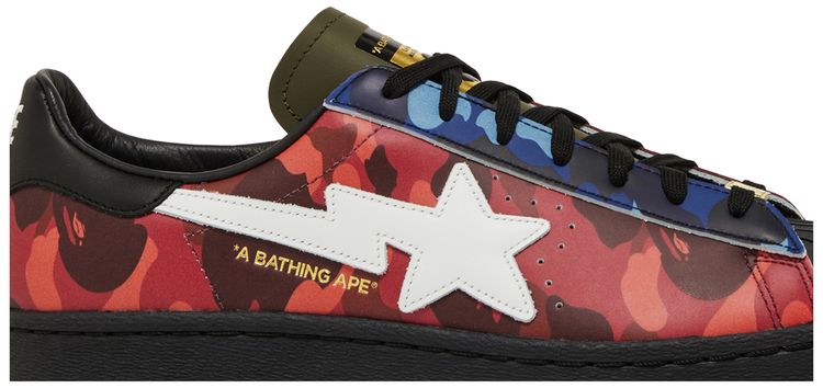 BAPE x adidas Superstar Mixed Camo