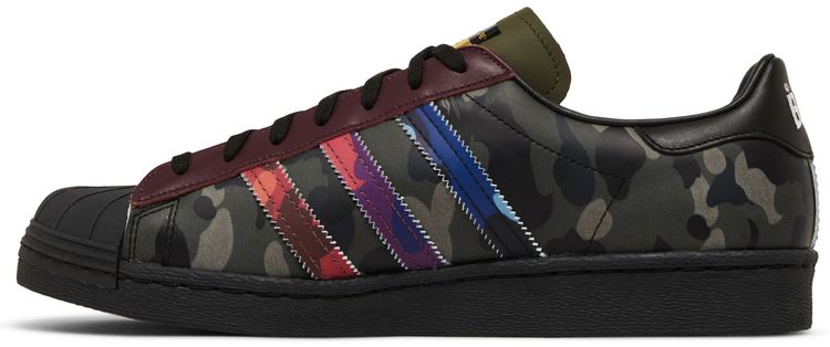 BAPE x adidas Superstar Mixed Camo