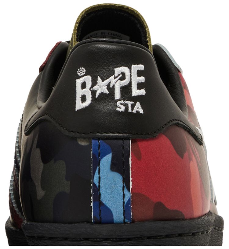 BAPE x adidas Superstar Mixed Camo