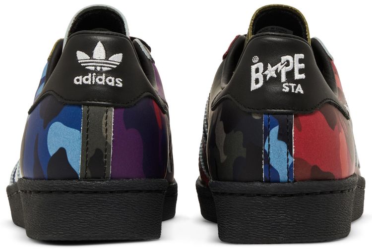 BAPE x adidas Superstar Mixed Camo