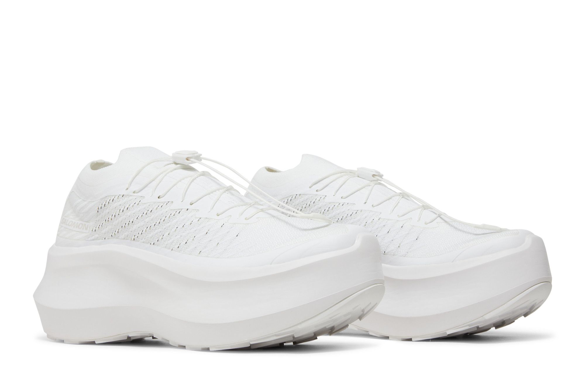 PaleNeØ/レゾンテノール Men's S-Leroji D-Sneakers in padded ripstop and suede