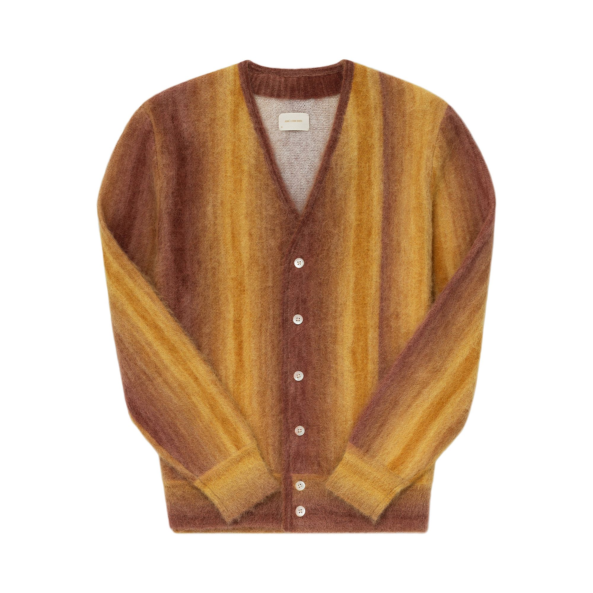 Buy Aimé Leon Dore Ombré Cardigan 'Yellow/Pink' - SS23KS006 Buy Aimé Leon Dore Ombré Cardigan 'Yellow/Pink' - SS23KS006