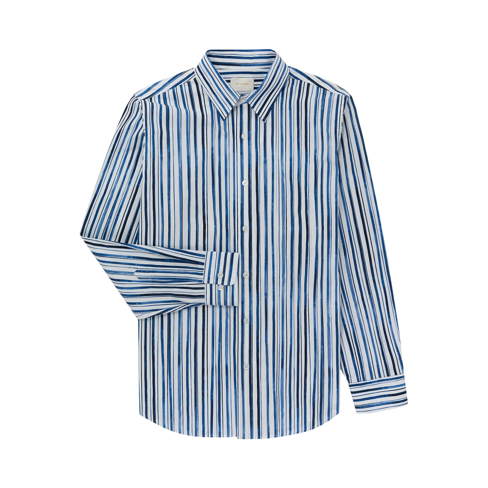 Buy Aimé Leon Dore Watercolor Shirt 'Painted Stripe