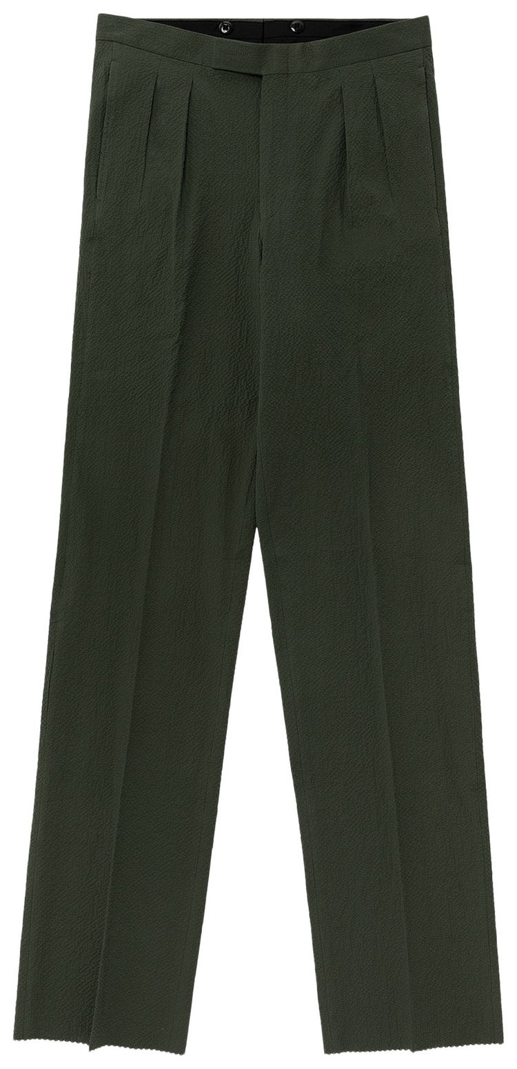 Aime Leon Dore Seersucker Dress Pants Kombu Green