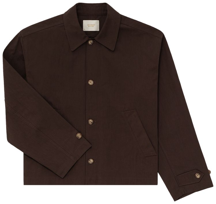 Aime Leon Dore Cropped Topcoat Hot Fudge