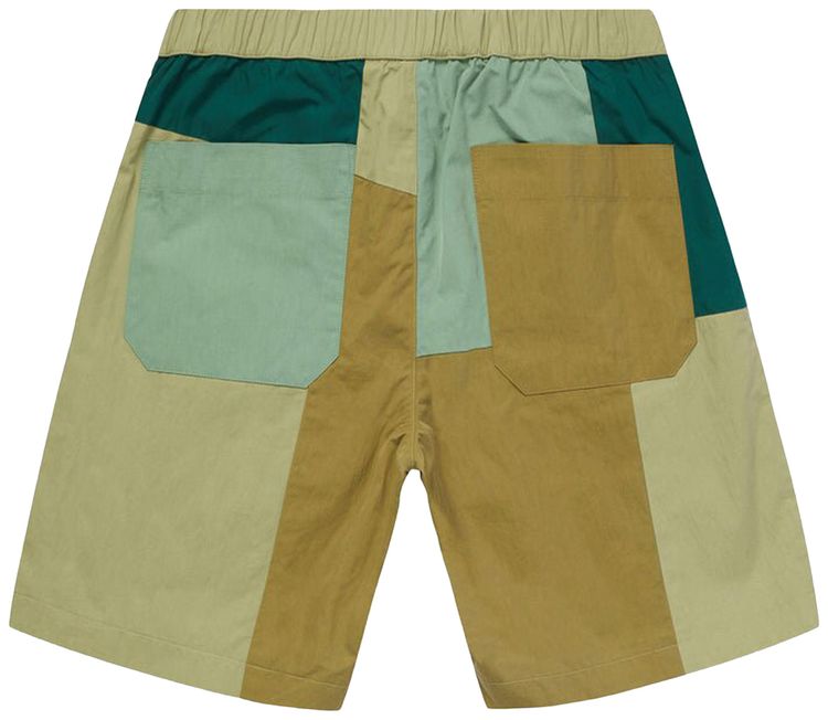 Market Gorp Patchwork Tech Shorts Eden