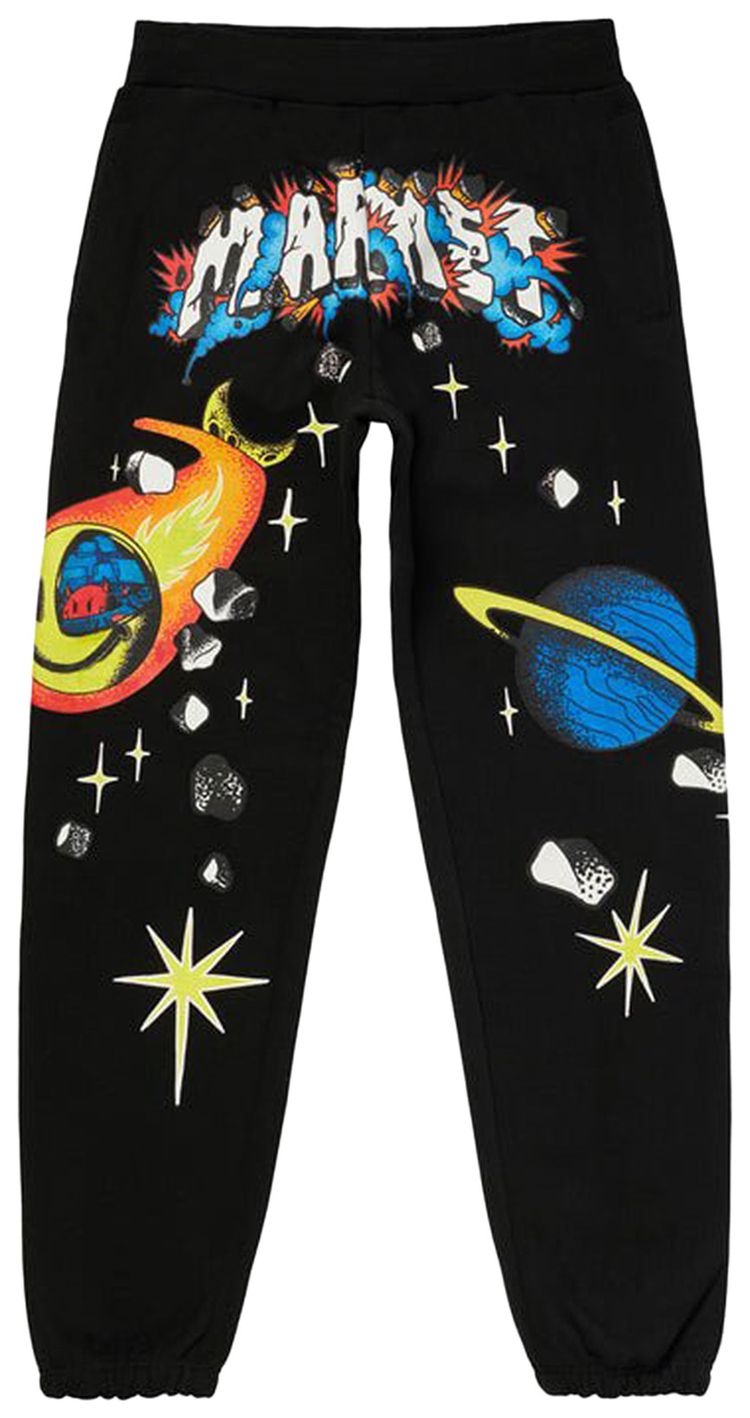 Market Smiley Conflicted Sweatpants Black