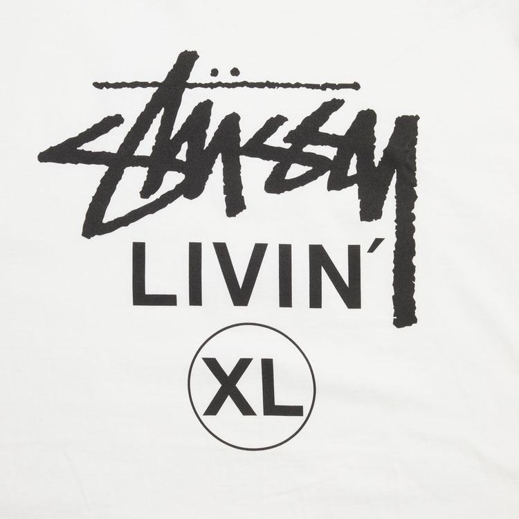 Stussy Livin XL Tee White
